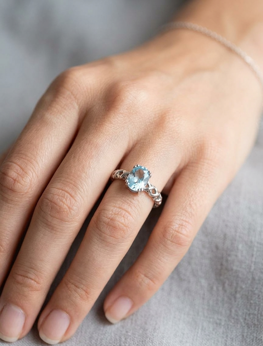 "Anillo Cielo" - Anillo Ajustable