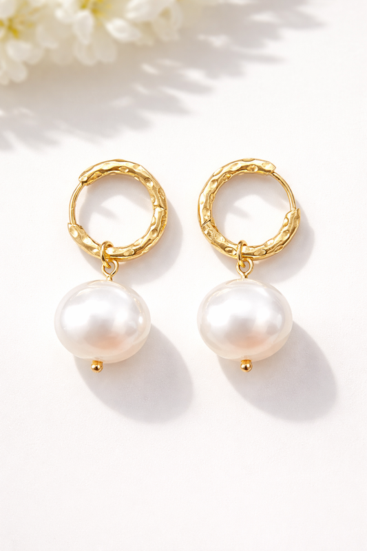 Pendientes de Aro con Perla Barroca: Tu Brillo, Tu Historia